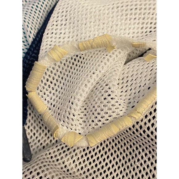 Vtg 90's Breezy Point USA Men's L (36-38) Swim Trunks Shorts Colorblock Striped - Picture 6 of 6